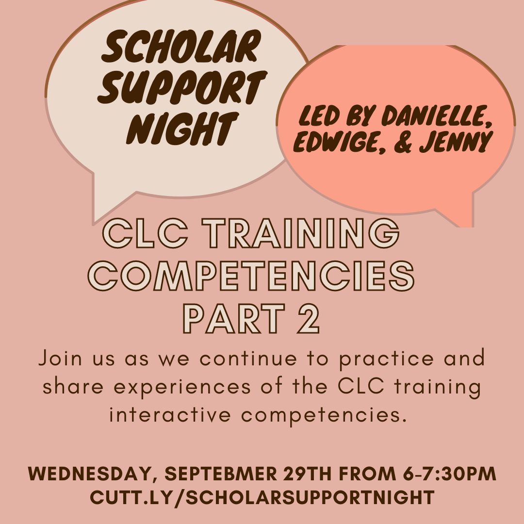 Scholars Support Night Sept 2021 Graphic 