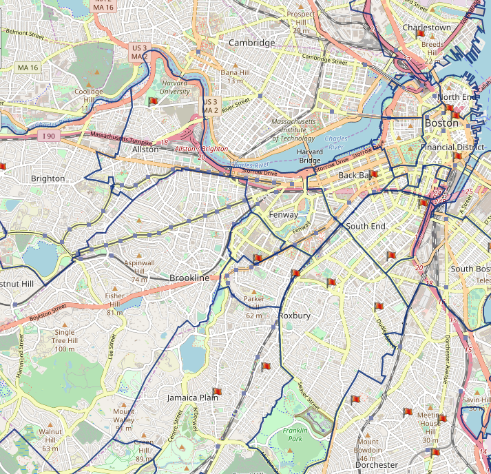 Finding Carrots: Food resources and locations in Boston 